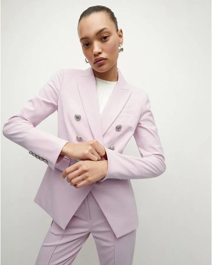 Veronica Beard Miller Dickey Jacket Barley Orchid