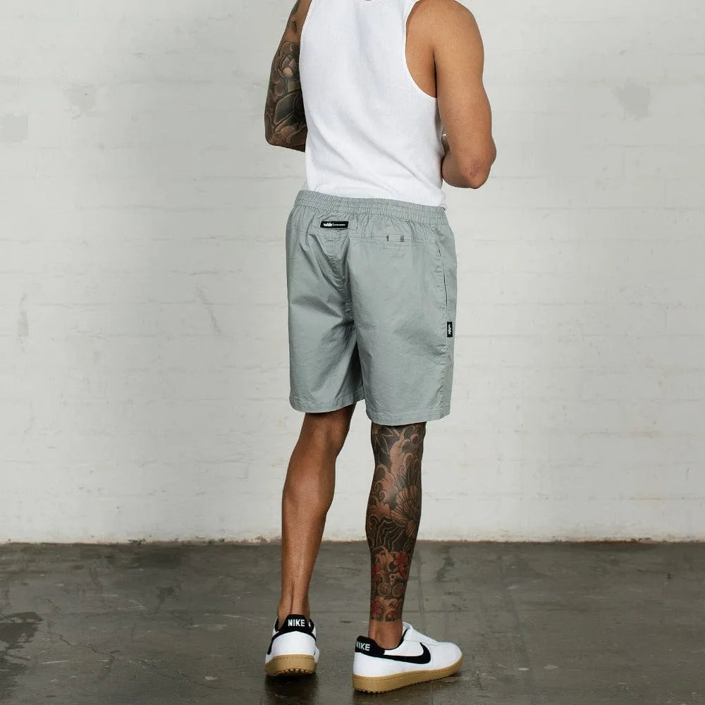 WNDRR Offend Beach Short - Cement Grey