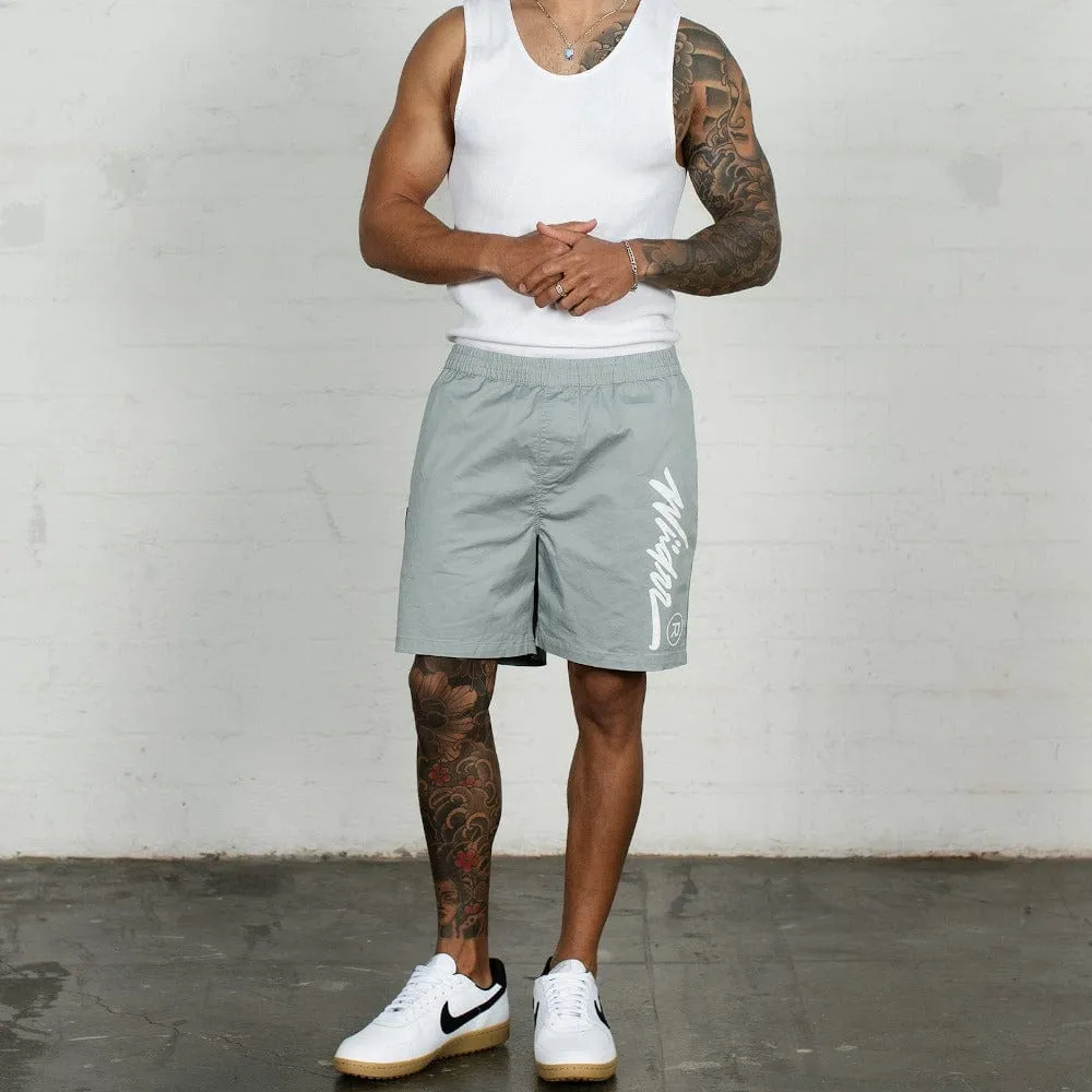 WNDRR Offend Beach Short - Cement Grey