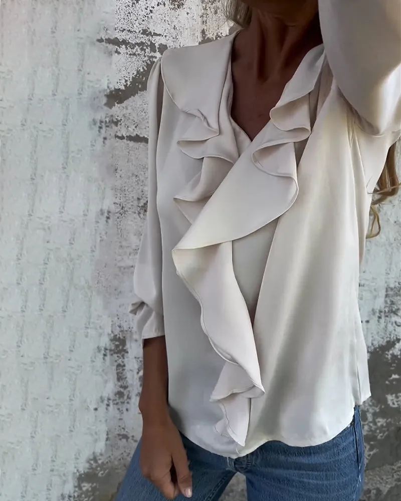 Women's Elegant ruffled Blouses