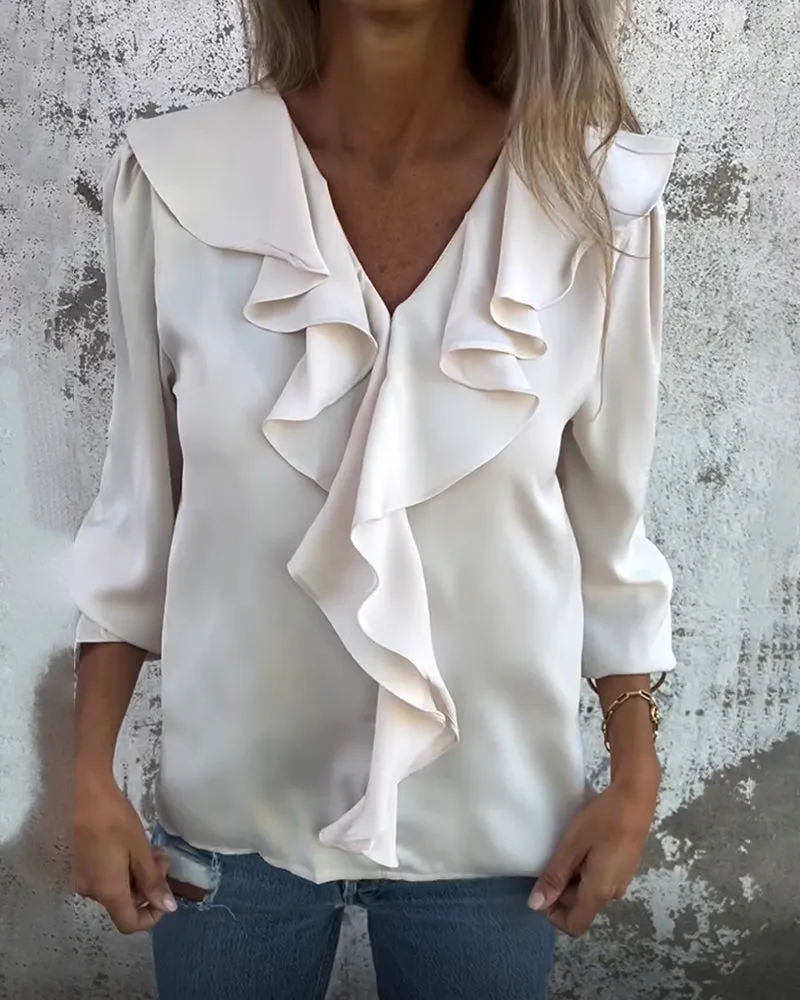 Women's Elegant ruffled Blouses