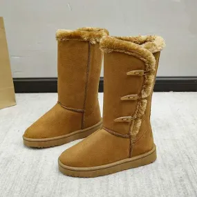 Women's Thickened Mid-Calf Snow Boots 04730605C