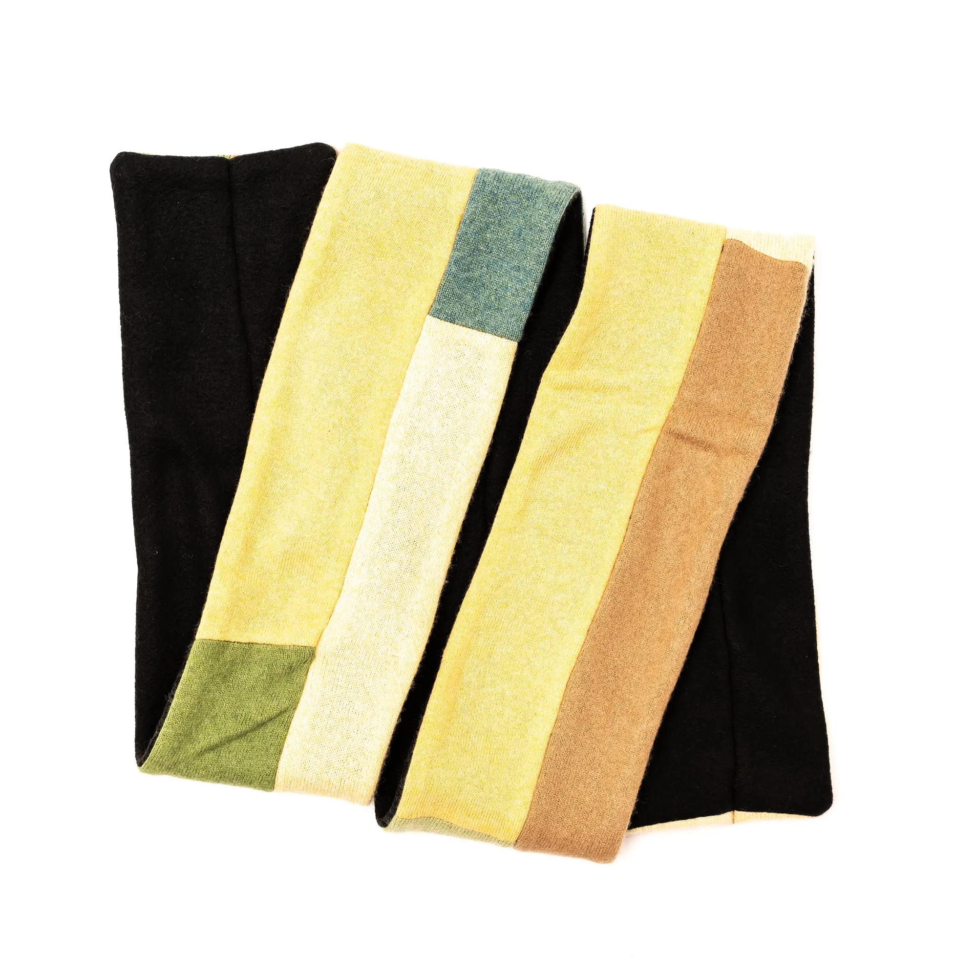 Wool Sweater Scarf | Sunshine Pastels